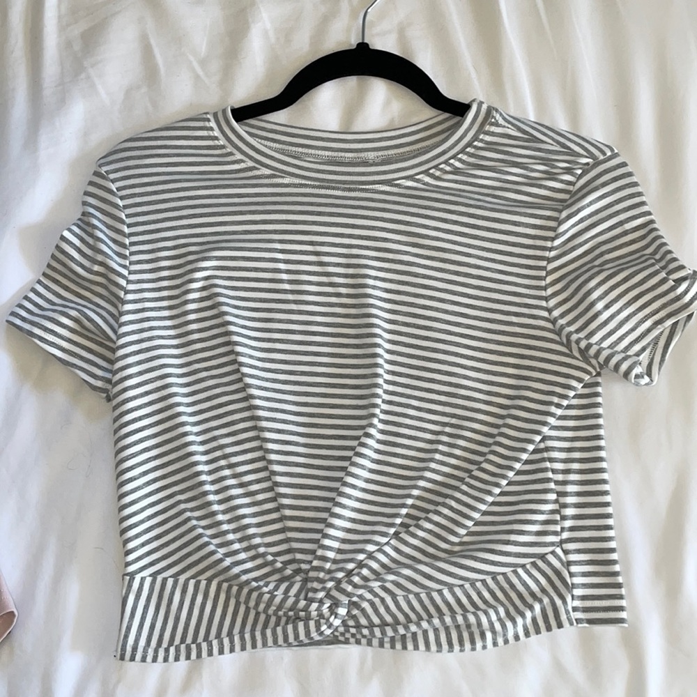 Stripped crop top
